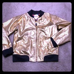Gold sporty jacket